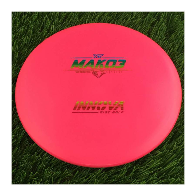 Innova XT Mako3 with Burst Logo Stock Stamp - 174g - Solid Pink
