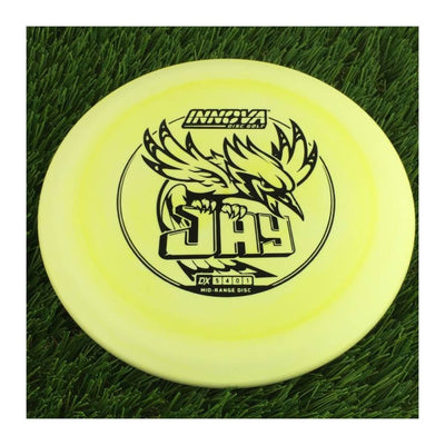 Innova DX Jay with Burst Logo Stock Stamp - 171g - Solid Yellow