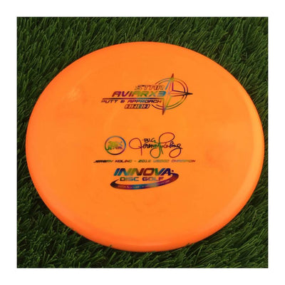 Innova Star AviarX3 with Big Jerm - Jeremy Koling - 2016 USDGC Champion Stamp - 170g - Solid Orange
