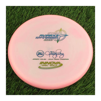 Innova Star AviarX3 with Big Jerm - Jeremy Koling - 2016 USDGC Champion Stamp - 170g - Solid Pink