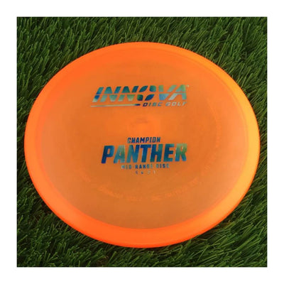 Innova Champion Panther with Burst Logo Stock Stamp - 175g - Translucent Orange