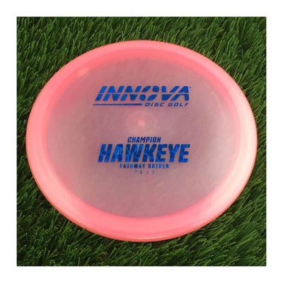 Innova Champion Hawkeye with Burst Logo Stock Stamp - 175g - Translucent Pink
