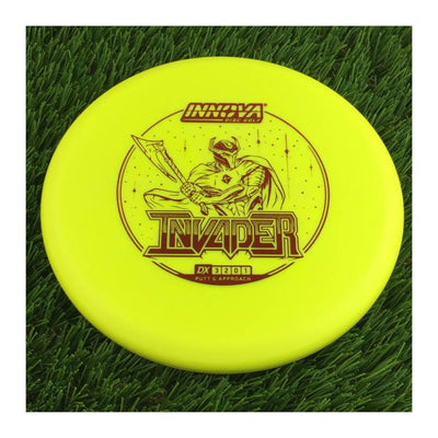Innova DX Invader with Burst Logo Stock Stamp - 169g - Solid Yellow