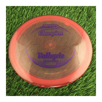 Innova Champion Valkyrie with Circle Fade Stock Stamp - 175g - Translucent Red
