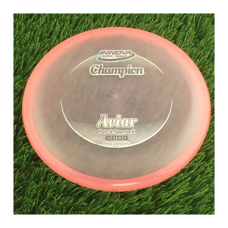 Innova Champion Aviar Putter with Circle Fade Stock Stamp - 171g - Translucent Pink