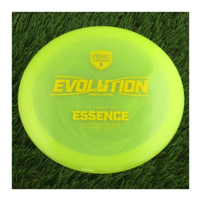 Discmania Evolution Color Lumen Essence with Special Edition Stamp - 169g - Translucent Yellow