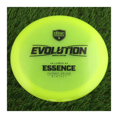 Discmania Evolution Color Lumen Essence with Special Edition Stamp - 174g - Translucent Yellow