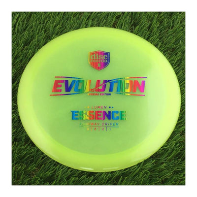 Discmania Evolution Color Lumen Essence with Special Edition Stamp - 174g - Translucent Yellow