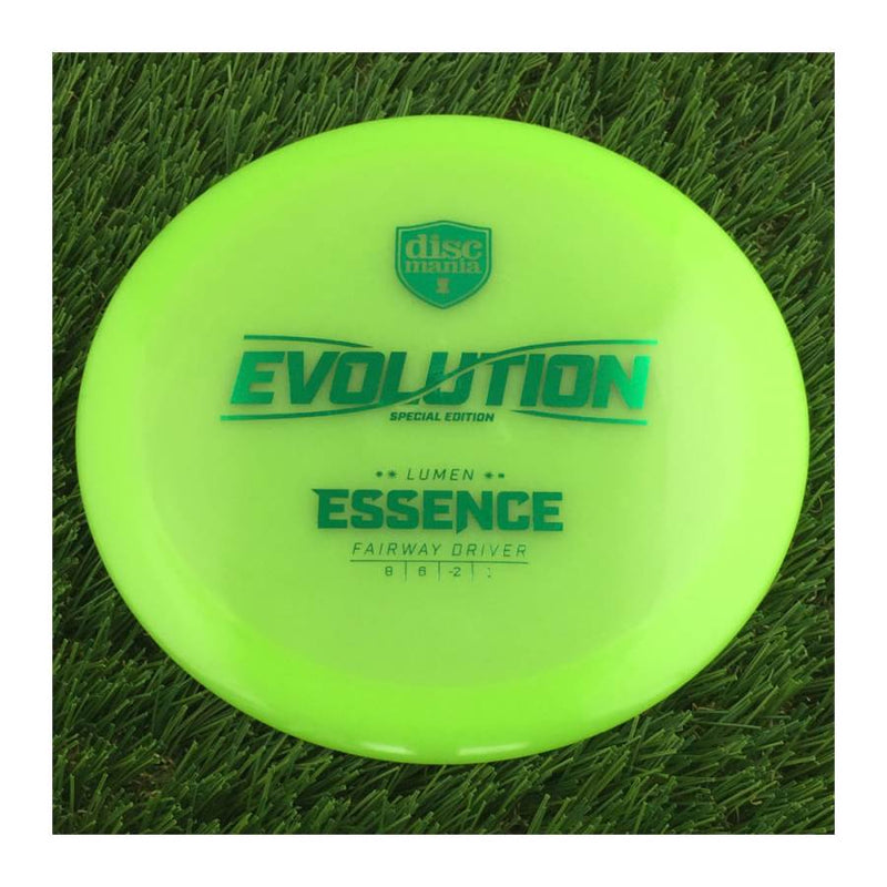 Discmania Evolution Color Lumen Essence with Special Edition Stamp - 169g - Translucent Green