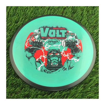 MVP Neutron Volt with 10 Year Anniversary Special Edition - Art by Skulboy Stamp - 173g - Solid Bright Green