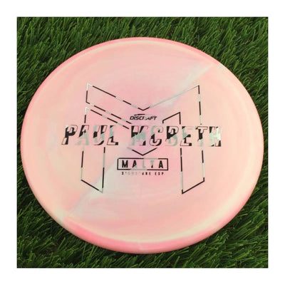 Discraft ESP Malta with Paul McBeth - Large PM Logo Stamp - 166g - Solid Pink