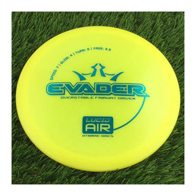 Dynamic Discs Lucid Air Evader - 160g - Translucent Yellow