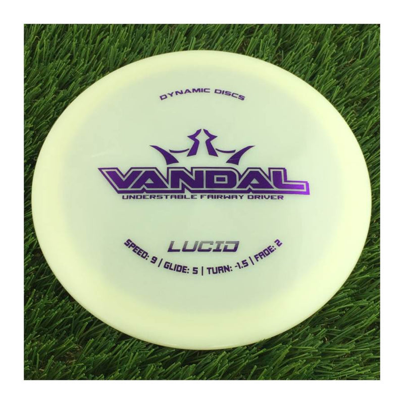 Dynamic Discs Lucid Vandal - 174g - Translucent White