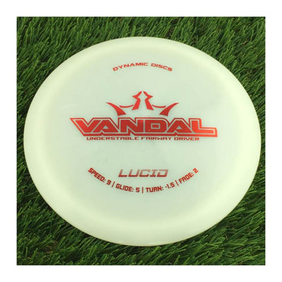 Dynamic Discs Lucid Vandal - 176g - Translucent White