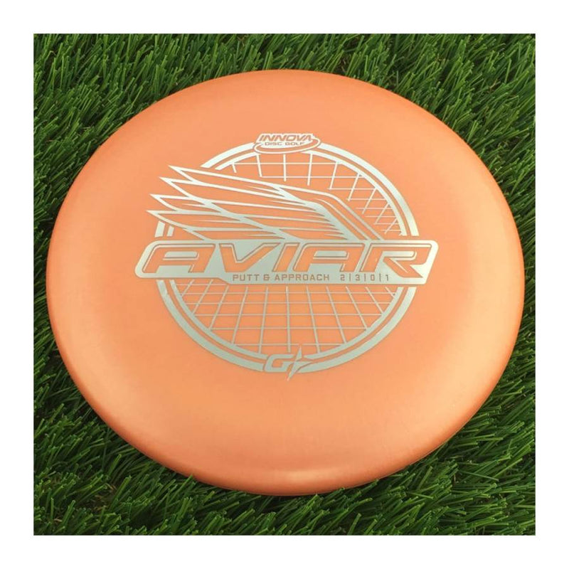 Innova Gstar Aviar Putter with Stock Character Stamp - 168g - Solid Muted Orange