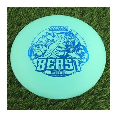 Innova DX Beast with Burst Logo Stock Stamp - 167g - Solid Blue