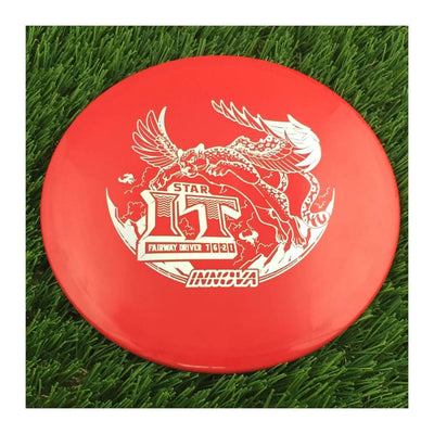 Innova Star IT with Burst Logo Stock Stamp - 175g - Solid Red