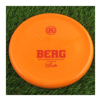 Kastaplast K1 Soft Berg - 175g - Solid Orange