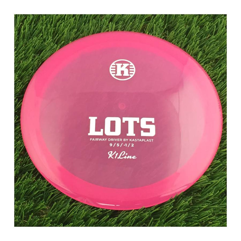 Kastaplast K1 Lots - 175g - Translucent Pink