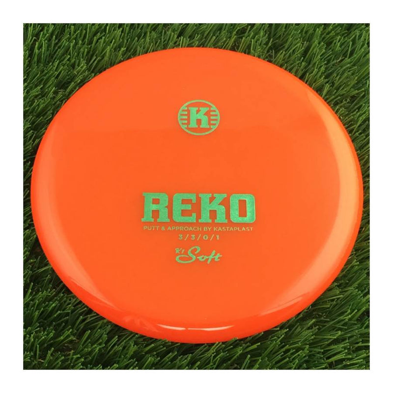 Kastaplast K1 Soft Reko - 173g - Translucent Orange