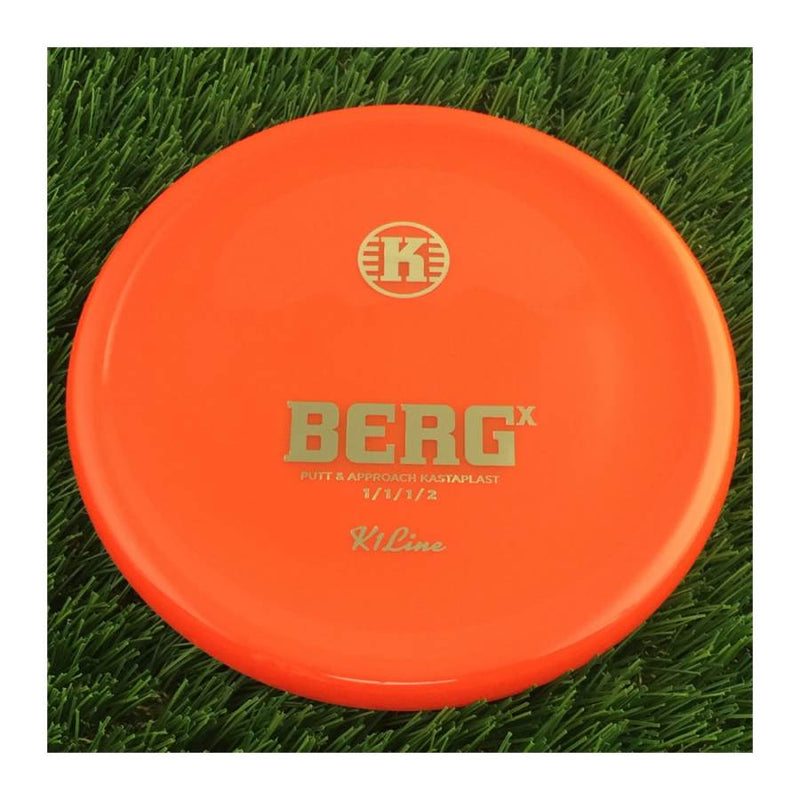 Kastaplast K1 Berg X - 175g - Translucent Orange
