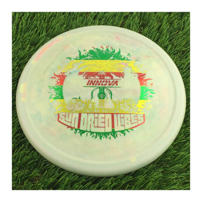 Innova Galactic Test Material Pig with Sun Dried Vibes Collab Edition Stamp - 175g - Solid Off Green