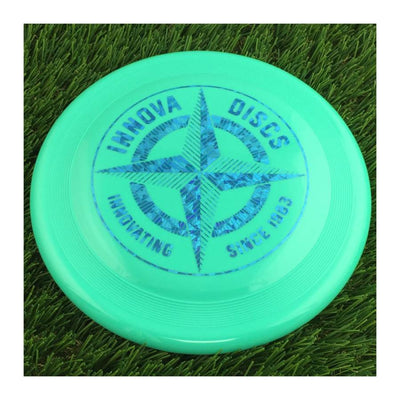 Innova Star Alien with First Run Stamp - 177g - Solid Turquoise Green