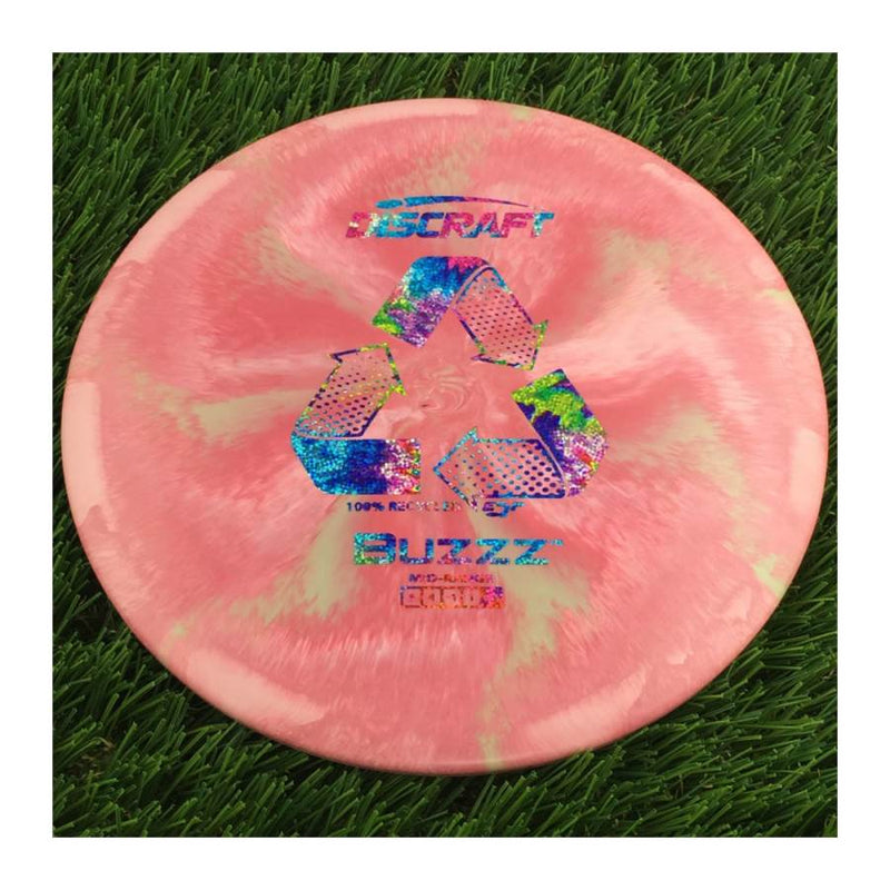 Discraft Recycled ESP Buzzz with 100% Recycled ESP Stock Stamp - 176g - Solid Pink