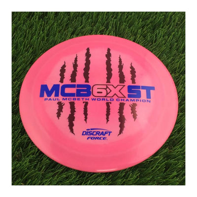 Discraft ESP Swirl Force with McBeast 6X Claw PM World Champ Stamp - 170g - Solid Pink