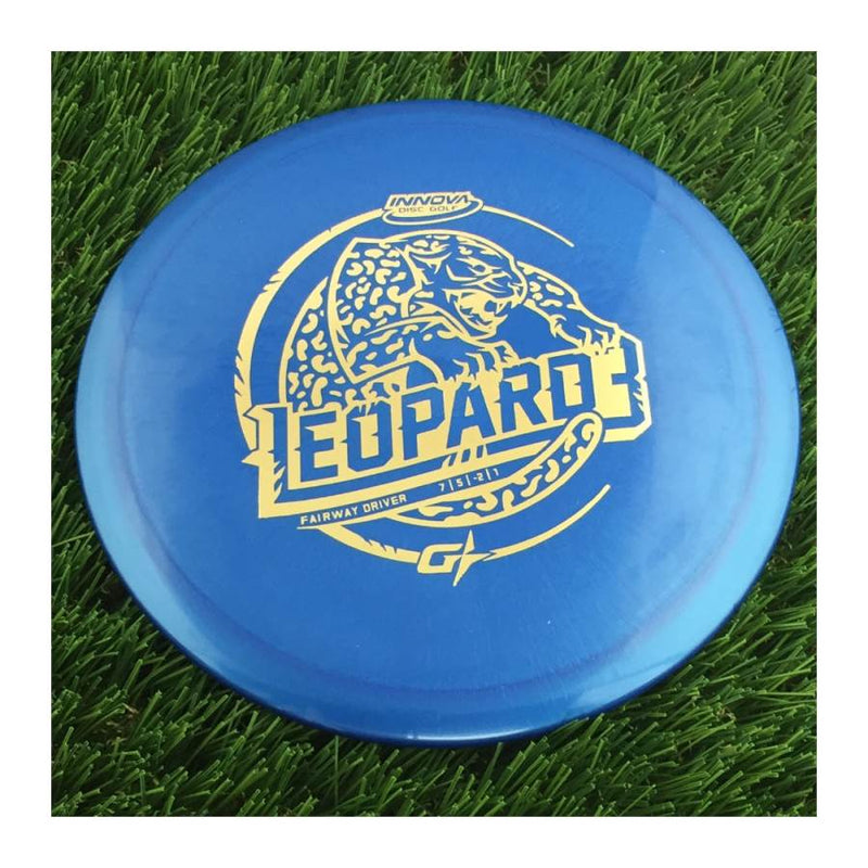 Innova Gstar Leopard3 with Stock Character Stamp - 170g - Solid Blue