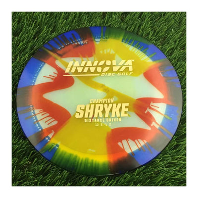 Innova Champion I-Dye Champion Shryke with Burst Logo Stock Stamp - 167g - Translucent Dyed
