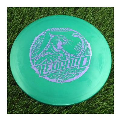 Innova Gstar Leopard with Stock Character Stamp - 175g - Solid Teal Green