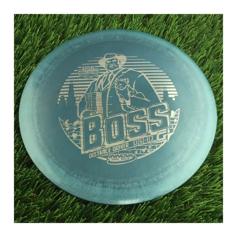 Innova Gstar Boss with Stock Character Stamp - 155g - Solid Teal Green