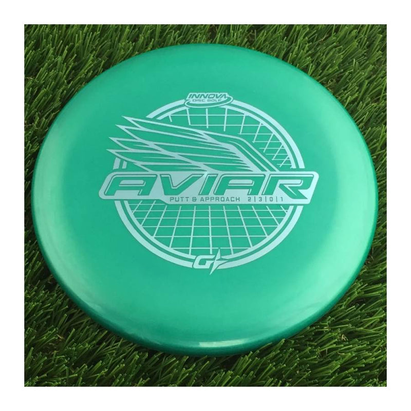 Innova Gstar Aviar Putter with Stock Character Stamp - 175g - Solid Green