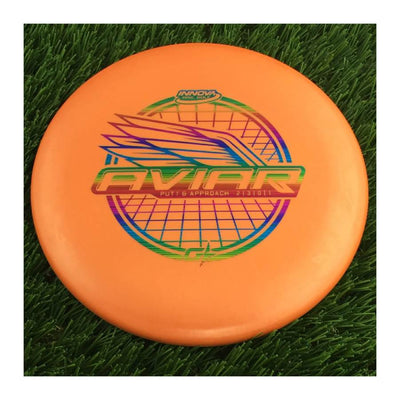 Innova Gstar Aviar Putter with Stock Character Stamp - 171g - Solid Orange