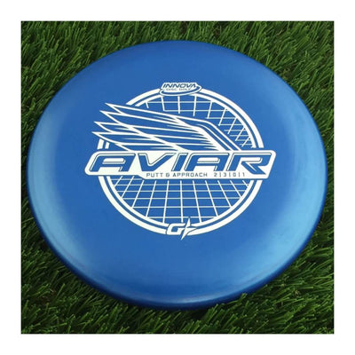 Innova Gstar Aviar Putter with Stock Character Stamp - 166g - Solid Blue