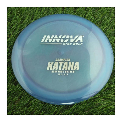 Innova Champion Katana with Burst Logo Stock Stamp - 171g - Translucent Muted Blue