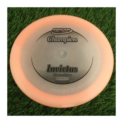 Innova Champion Invictus with Circle Fade Stock Stamp - 175g - Translucent Pink