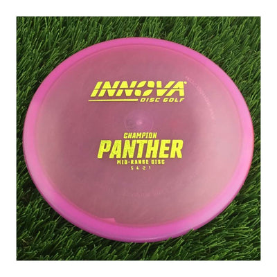 Innova Champion Panther with Burst Logo Stock Stamp - 171g - Translucent Purple