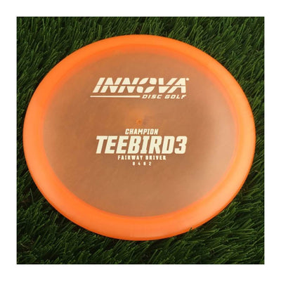 Innova Champion Teebird3 with Burst Logo Stock Stamp - 175g - Translucent Orange