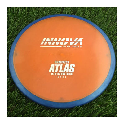 Innova Overmold Champion Atlas with Burst Logo Stock Stamp - 173g - Translucent Orange