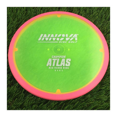 Innova Overmold Champion Atlas with Burst Logo Stock Stamp - 171g - Translucent Neon Yellow
