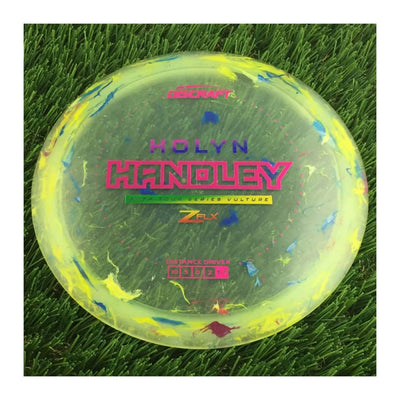 Discraft Jawbreaker Z FLX Vulture with Holyn Handley 2024 Tour Series Stamp - 176g - Translucent Green