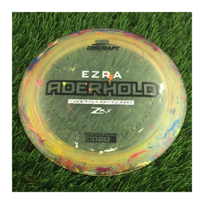 Discraft Jawbreaker Z FLX Nuke with Ezra Aderhold 2024 Tour Series Stamp - 172g - Translucent Dark Yellow