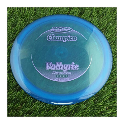 Innova Champion Valkyrie with Circle Fade Stock Stamp - 167g - Translucent Blue