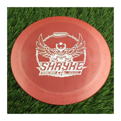 Innova Gstar Shryke with Stock Character Stamp - 159g - Solid Dark Red