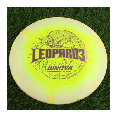 Innova Halo Star Leopard3 with Burst Logo Stock Stamp - 154g - Solid Yellow