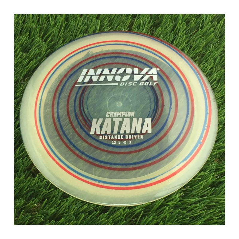 Innova Champion I-Dye Katana with Burst Logo Stock Stamp - 175g - Translucent Dyed