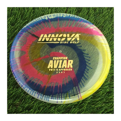 Innova Champion I-Dye Aviar Putter with Burst Logo Stock Stamp - 175g - Translucent Dyed