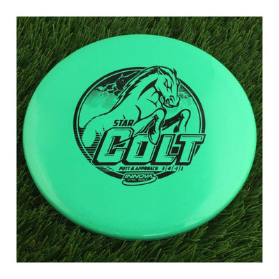 Innova Star Colt with Stock Character Stamp - 175g - Solid Teal Green